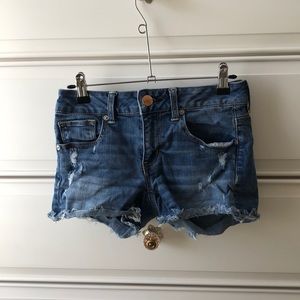 American eagle denim shorts